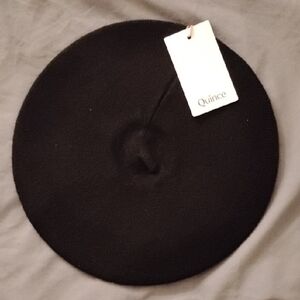 Quince Classic Black Beret
